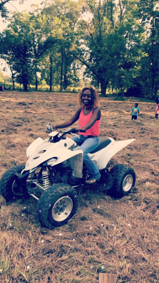 iFirstlady_Kala's tweet photo. I'm 23 I swear ๐คฆ๐พโโ๏ธ I look like a child ๐๐ but yesterday was a cool day. Had fun w/ my country boys, playing w/ dem country toys! #TxGal โฅ๏ธ https://t.co/mEnt1nKkfy