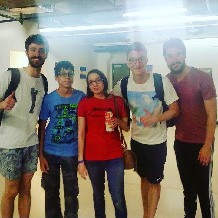 HayItzKay's tweet photo. Honor to meet @JackAJRbrothers @RyanAJRbrothers @AdamAJRbrothers @AJRBrothers my brother and I had a blast, hope you guys come back to CO https://t.co/BoGXYfZ3K7