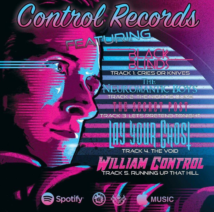 TheSecretPost's tweet photo. Available on Spotify and iTunes. Physical's only available at William Control merch booth at Vans Warped Tour all summer! XX #controlrecords https://t.co/ZPKa6XfS39