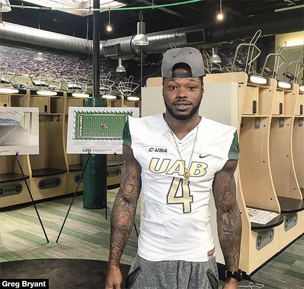 topftheworldent's tweet photo. #UAB #GregBryant was declared brain dead on Sunday by the #WestPalmBeach Police, from gunshot wounds #Prayers https://t.co/wTofTWa5iu