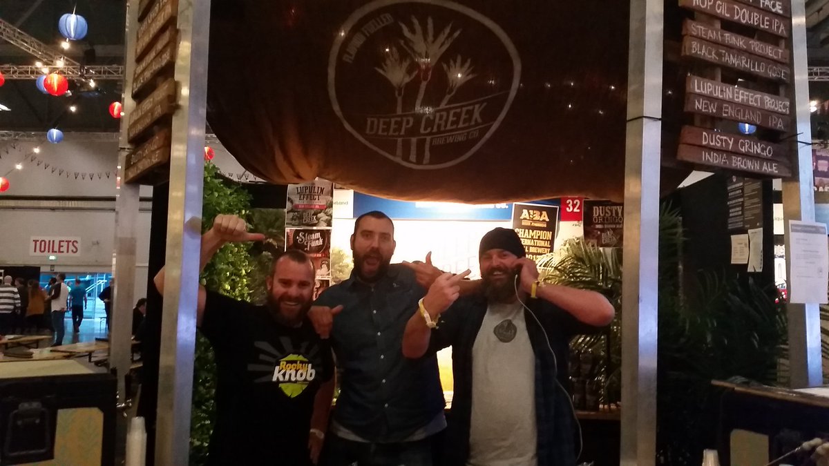 So just when it looked like a no show from <a href="/DeepCreekBrew/">Deep Creek Brewing</a> the real workers stepped in <a href="/8wiredbrewing/">8 Wired Brewing</a> <a href="/Bachbrewing/">Coops</a> <a href="/gabsfestival/">GABS Festival</a>