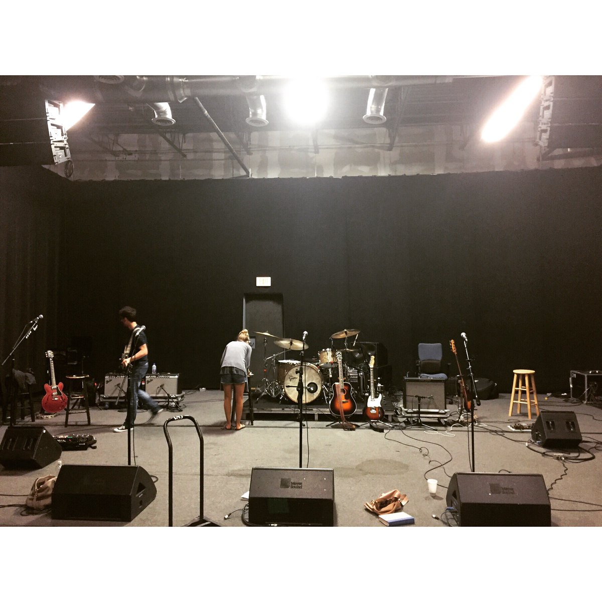 CtLeonard's tweet photo. Rehearsals today w/ @postmonroe https://t.co/LBGetizRRS