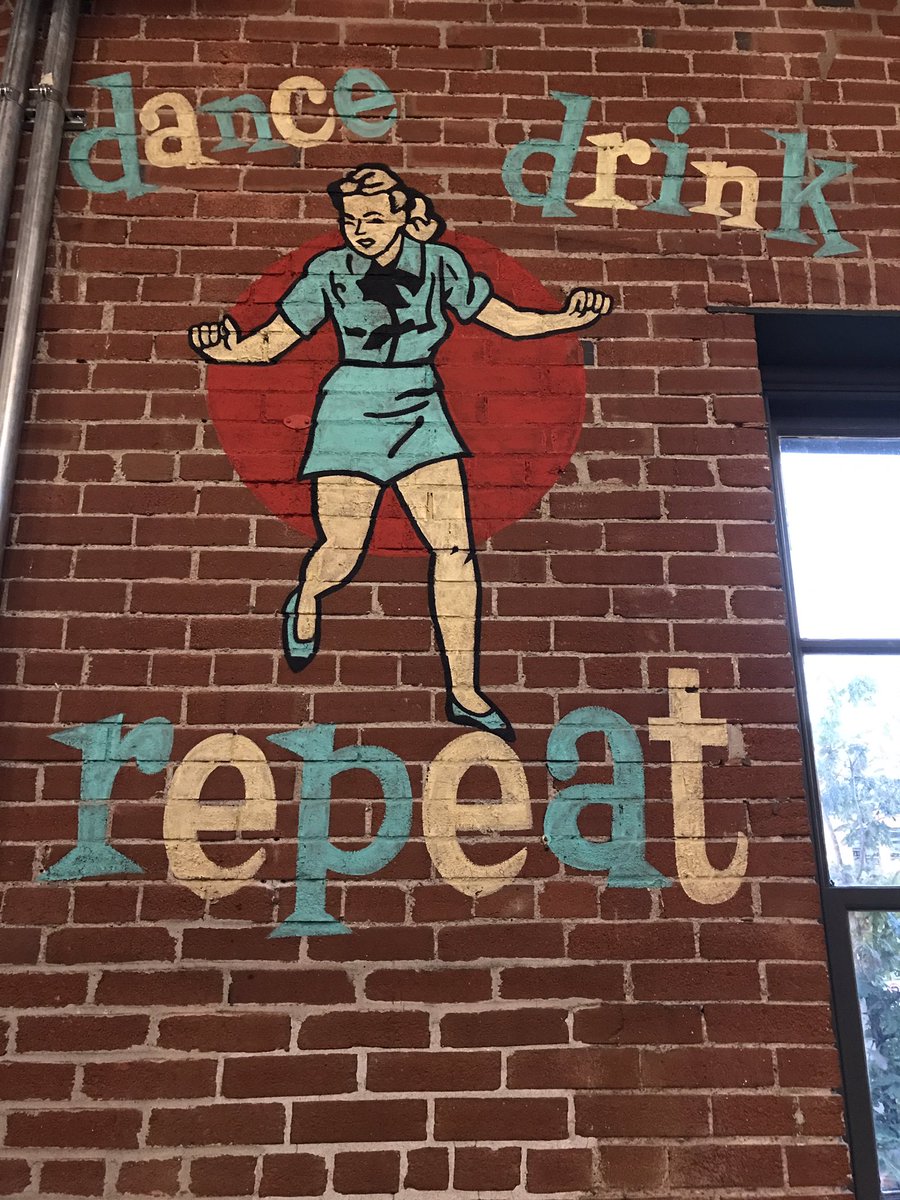 tinroofstlouis's tweet photo. Foxy Roxy is here adding a few of her signature designs! #DanceDrinkRepeat https://t.co/QHYvLgyuJO