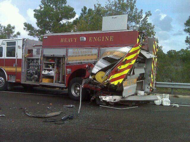 Fyrman162's tweet photo. Ever wonder why we block lanes and park pumpers in your way? It's to keep our firefighters alive. Sorry for the delay, my fam wants me home. https://t.co/TxJhpKHTrh