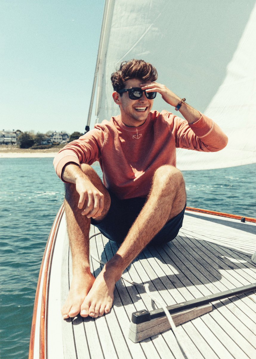 KJP's tweet photo. Dropping anchor on the fashion world with my Anchorknit Crewneck collection 😁RT if you want 1. RT for American Made. https://t.co/rtNubZWJaV https://t.co/tCWfa1ALYw