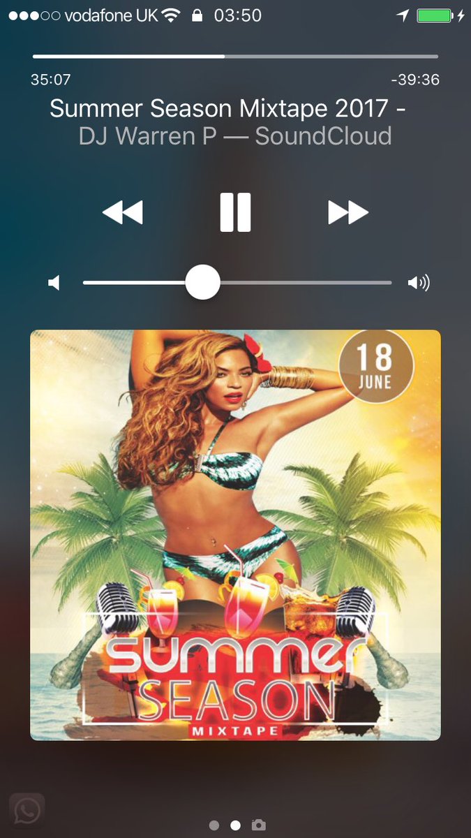 DJWarrenP's tweet photo. SUMMER SEASON MIXTAPE 2017 
(Mixed by DJ Warren P)

OUT NOW!!
New &amp; Old School RnB,

Click the Link to Listen:
https://t.co/8piWqiRfdP https://t.co/Mn4ARdHIfE