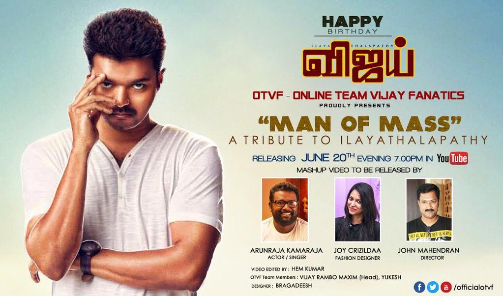 FcKollywood's tweet photo. #Advancehappybirthday #Thalapathy https://t.co/T0bqJBJj1O