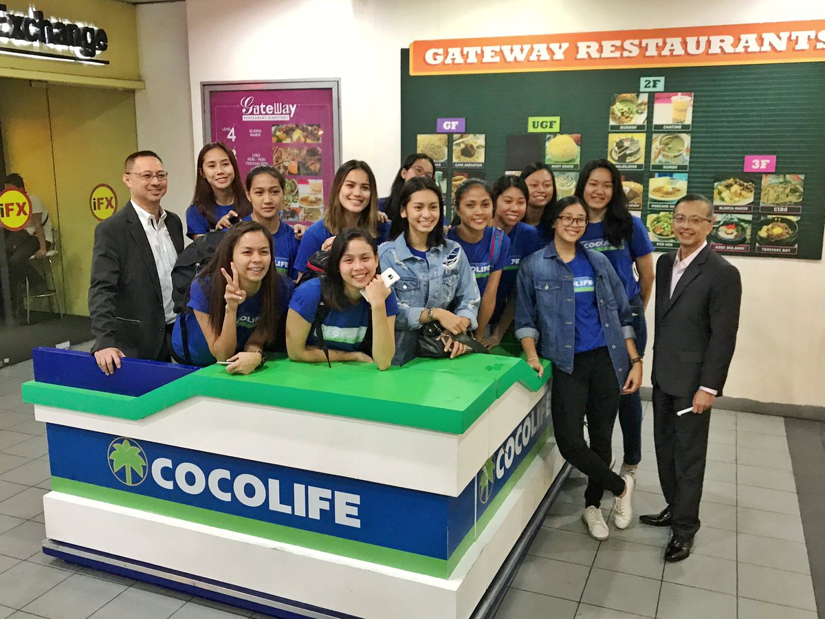 Congratulations #Cocolife check out their new Kiosk and Branch here at Gateway mall! 👍🏼 thanks for having the team 💙💚