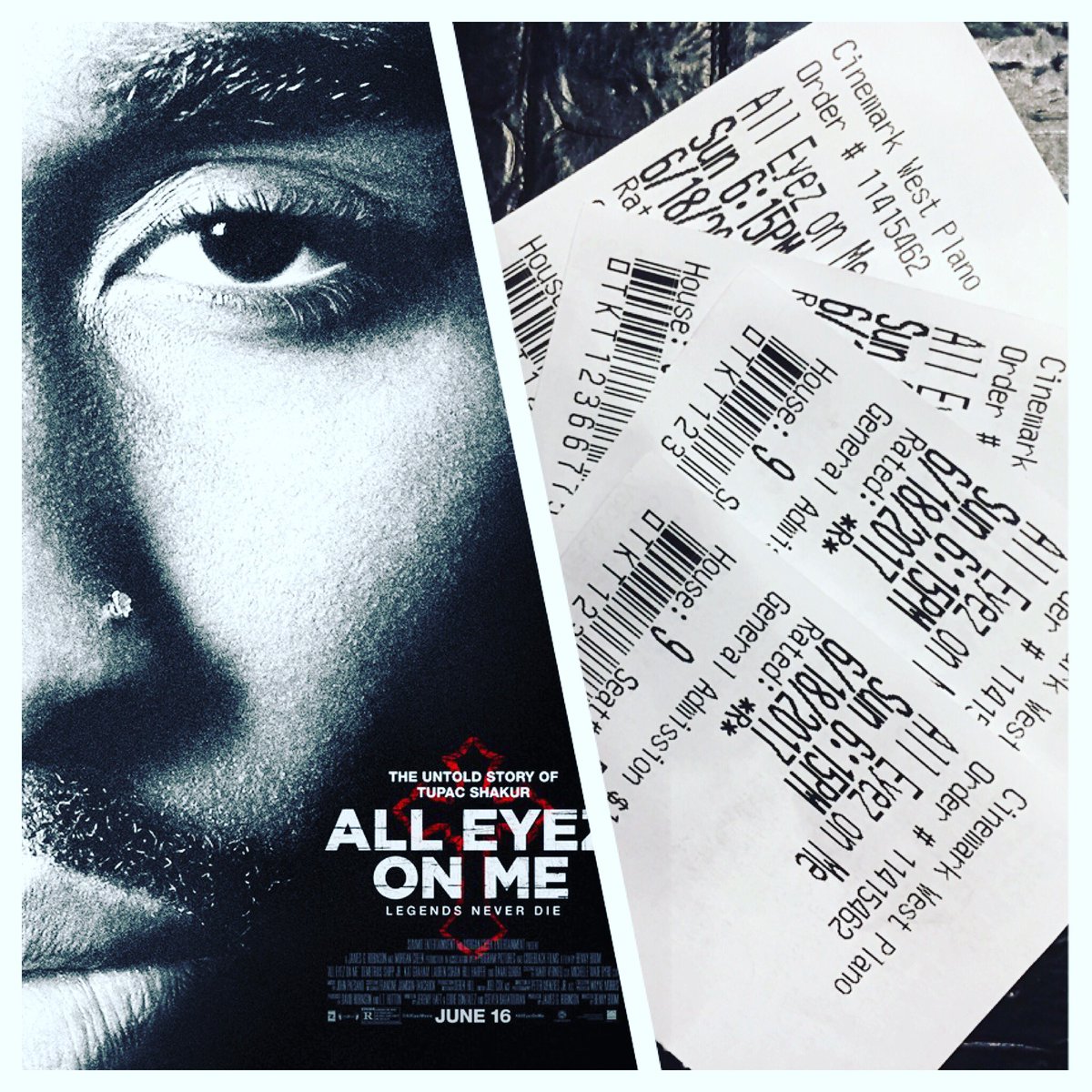 iamskipc's tweet photo. Took the whole family to see #alleyezonmemovie and we all loved it! #alleyezonme #supportnotsabotage #2pac #hiphop https://t.co/6xckFS2zdX