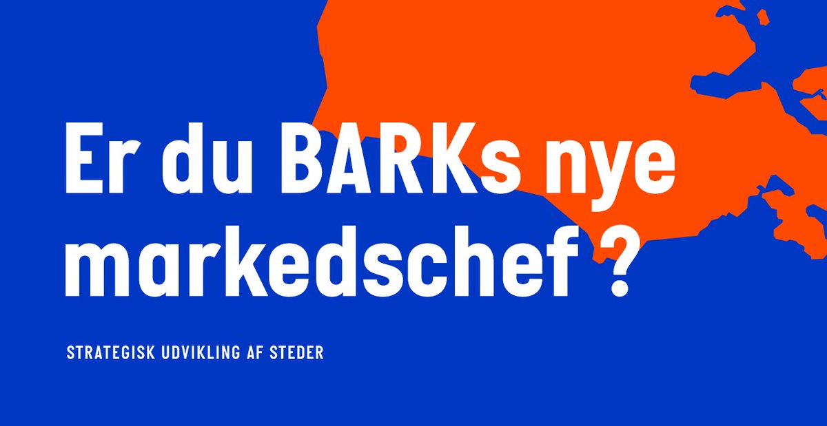 BARK søger ny markeds- og udviklingschef. Kender du nogen? #dkbyg #byudvikling b-a-r-k.dk/bark/aktuelt/#…