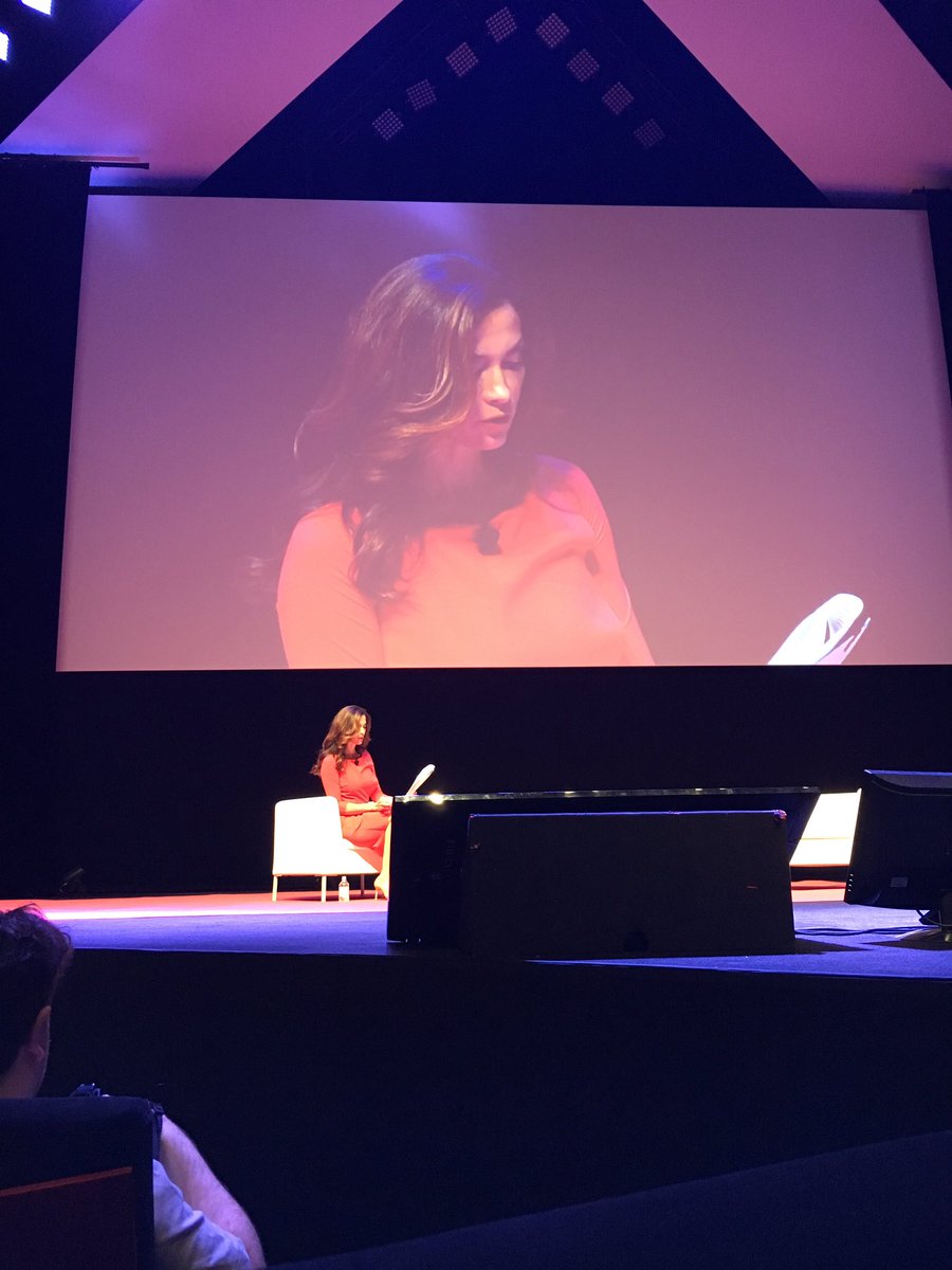 realquinncox's tweet photo. "Open the playing field to all. Not just the few" @claudiagonzalez #womenincinema #cannes2017 #yrcannes https://t.co/QbDzKCzhFh