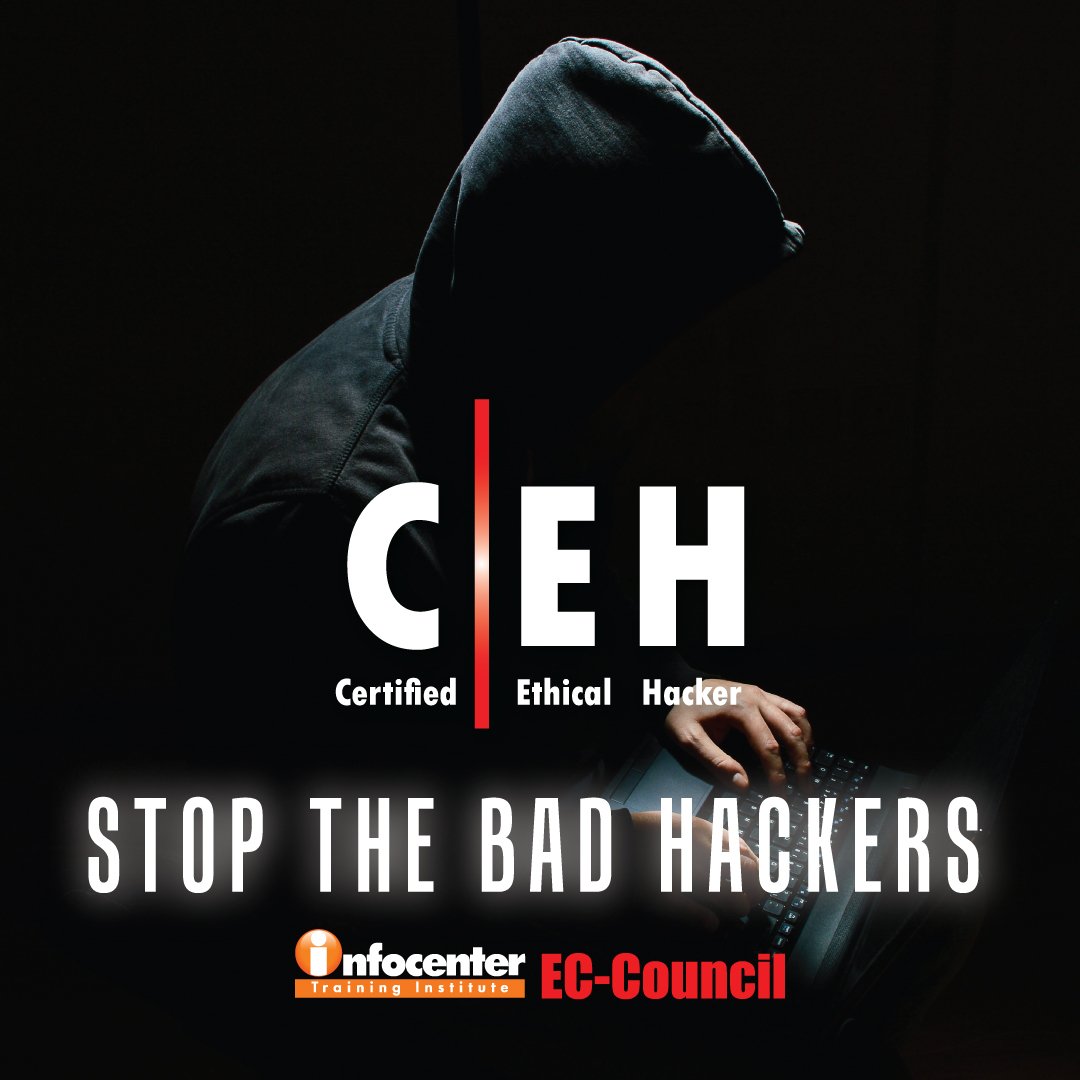 TrainingKuwait's tweet image. Stop the bad hackers. Become a certified ethical hacker. Register now 1824636.

#kuwait #infocenter #ceh #certified #ethical #hacker