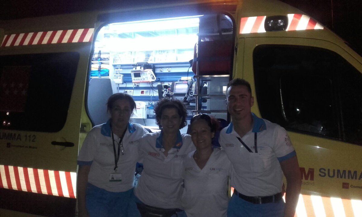 <a href="/pablobusca/">Pablo Busca</a> mil gracias a los compañeros del SUMMA que anoche viajaron para ayudar a Portugal en el terrible incendio.Grandes Profesionales