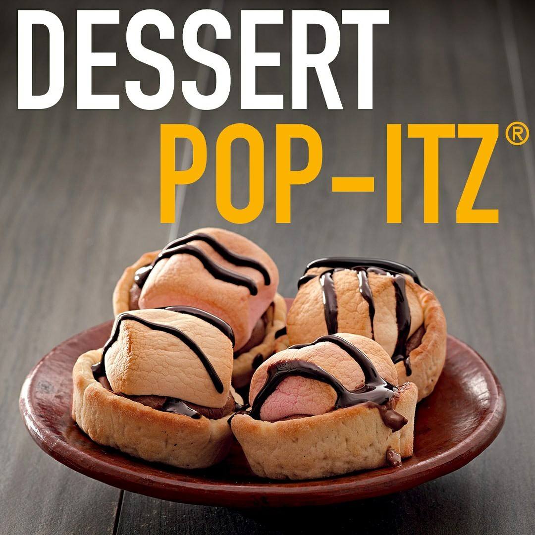 🍡🍫 DESSERT ALERT! 🍡🍫 Filled with hazelnut spread, topped with marshmallow and a chocolate drizzle 😍😍 #TrySomethingAmazing #dubaifoods #dubai