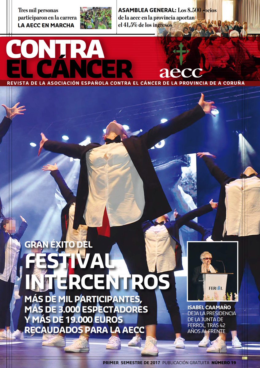 fintercentros's tweet photo. Nuestros agradecimientos a @AECC por el extenso reportaje de #intercentros2017. https://t.co/H7WEo0suXJ