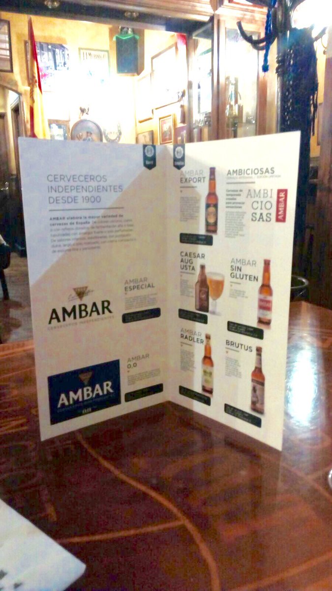 Nueva carta de cerveza extranjera ¿te lo vas a perder?