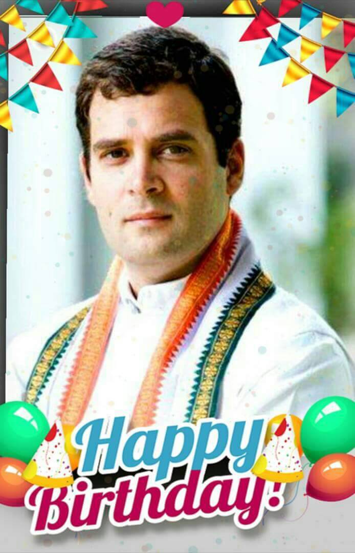 Happy Birthday to you Mr. Rahul Gandhi ji 