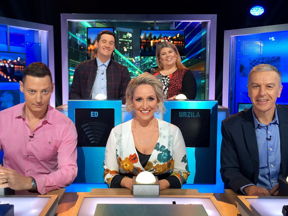 .<a href="/mredkavalee/">ed kavalee</a> <a href="/UrzilaCarlson/">Urzila Carlson</a>, <a href="/fifi_box/">Fifi Box</a>, <a href="/MerrickWatts/">Merrick Watts</a> &amp; Santo Cilauro are ready to rumble 👊✌️💭
 #HYBPA, 8.45 Tonight on TEN.