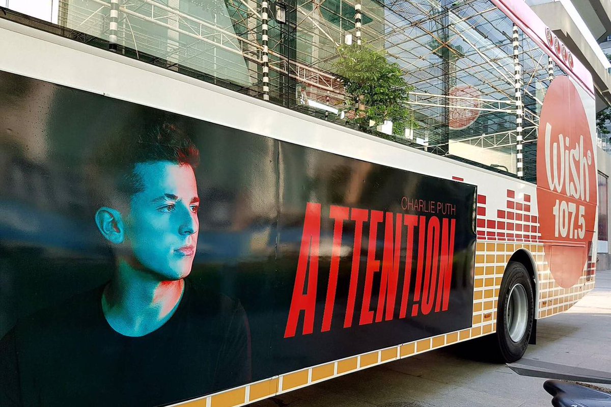 WarnerMusicPH's tweet image. What's happening? It's @charlieputh Day at Uptown Bonifacio 😍
See you there, #Puthinators!
#AttentionCharliePuthWishBus