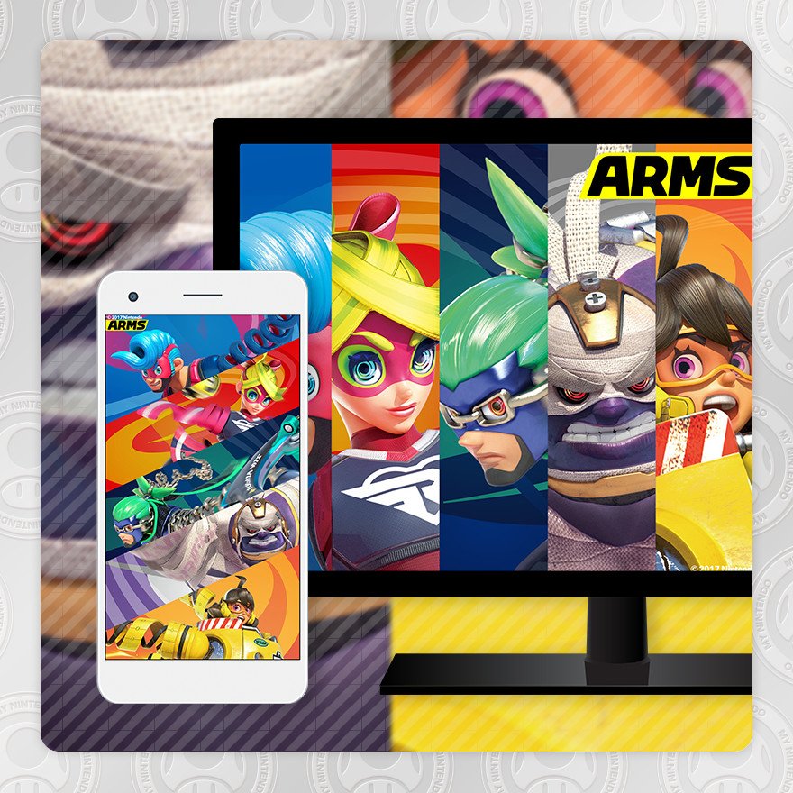 ARMSEsp's tweet photo. ¡Atención luchadores!

Estos 4 wallpapers de ARMS ya están disponibles en My Nintendo por 50 monedas. https://t.co/LusvfVtGG1