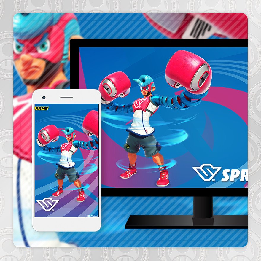 ARMSEsp's tweet photo. ¡Atención luchadores!

Estos 4 wallpapers de ARMS ya están disponibles en My Nintendo por 50 monedas. https://t.co/LusvfVtGG1