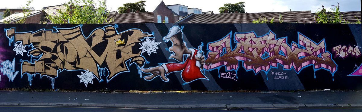 GinoAlpa's tweet photo. #SCAPone #KRTZ #TCM #Graffiti #art https://t.co/eM0cuLVP3x