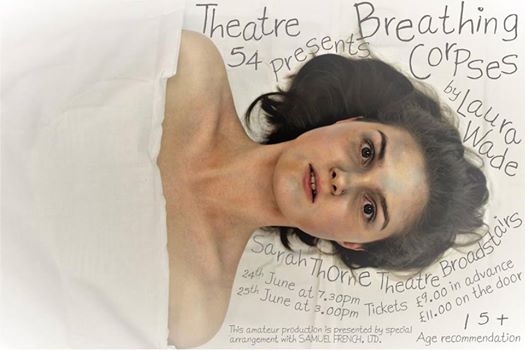 Support community theatre. #Thanet Go to see Breathing Corpses this weekend in #Broadstairs. sarahthornetheatre.co.uk #myniece
