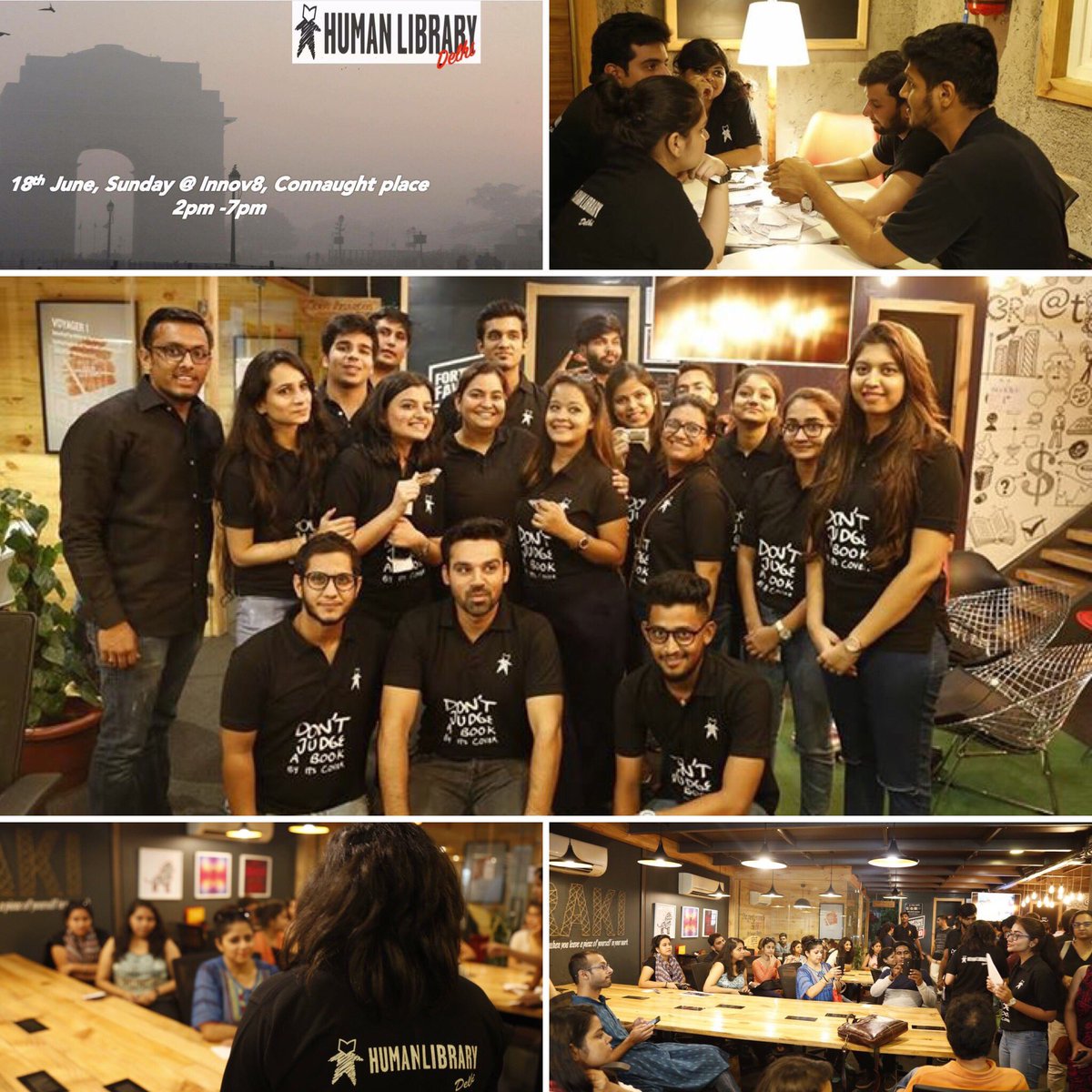 innov8cowork's tweet photo. Proud to host #HumanLibraryDelhi
At Innov8 Connaught Place
#HumanLibrary #Innov8Coworking #Workspace #CollaborateIdeas #RevolutioniseWork https://t.co/hyNFeZQWPz