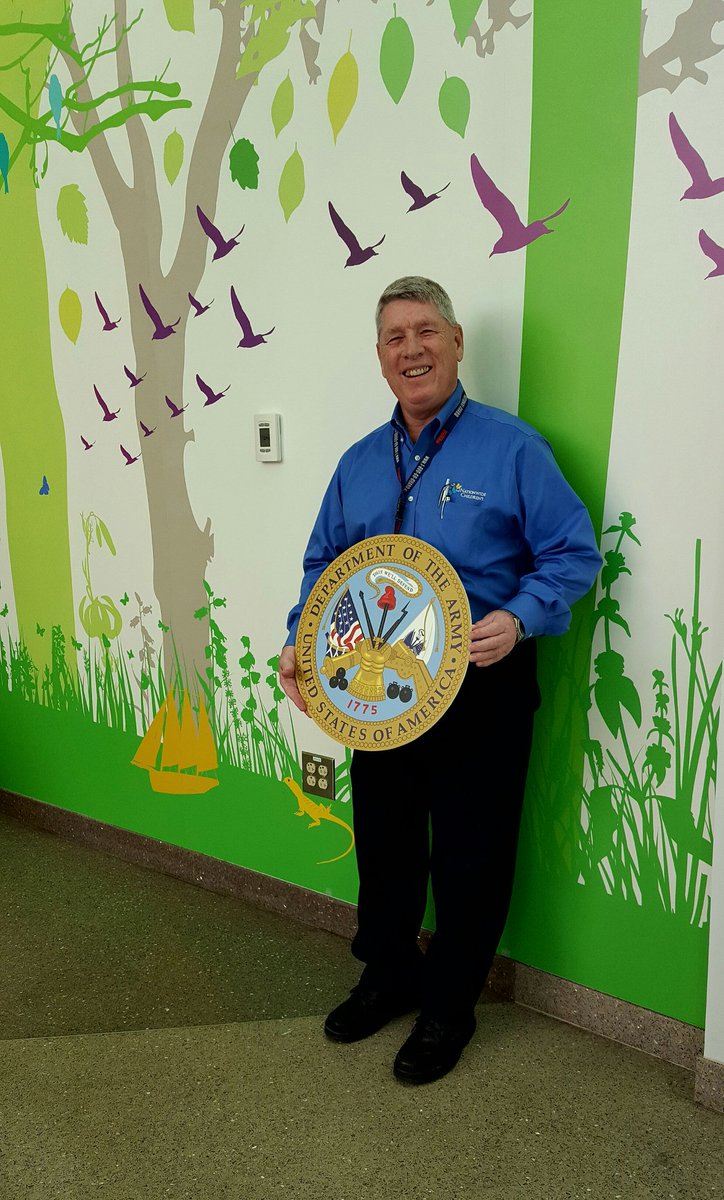 Retired #Army (145th MASH) plus 24 years of service <a href="/NCHCareers/">Nationwide Children's Hospital Careers</a>, clinical #Pharmacist Steve gives great care anywhere! #MilitaryMonday