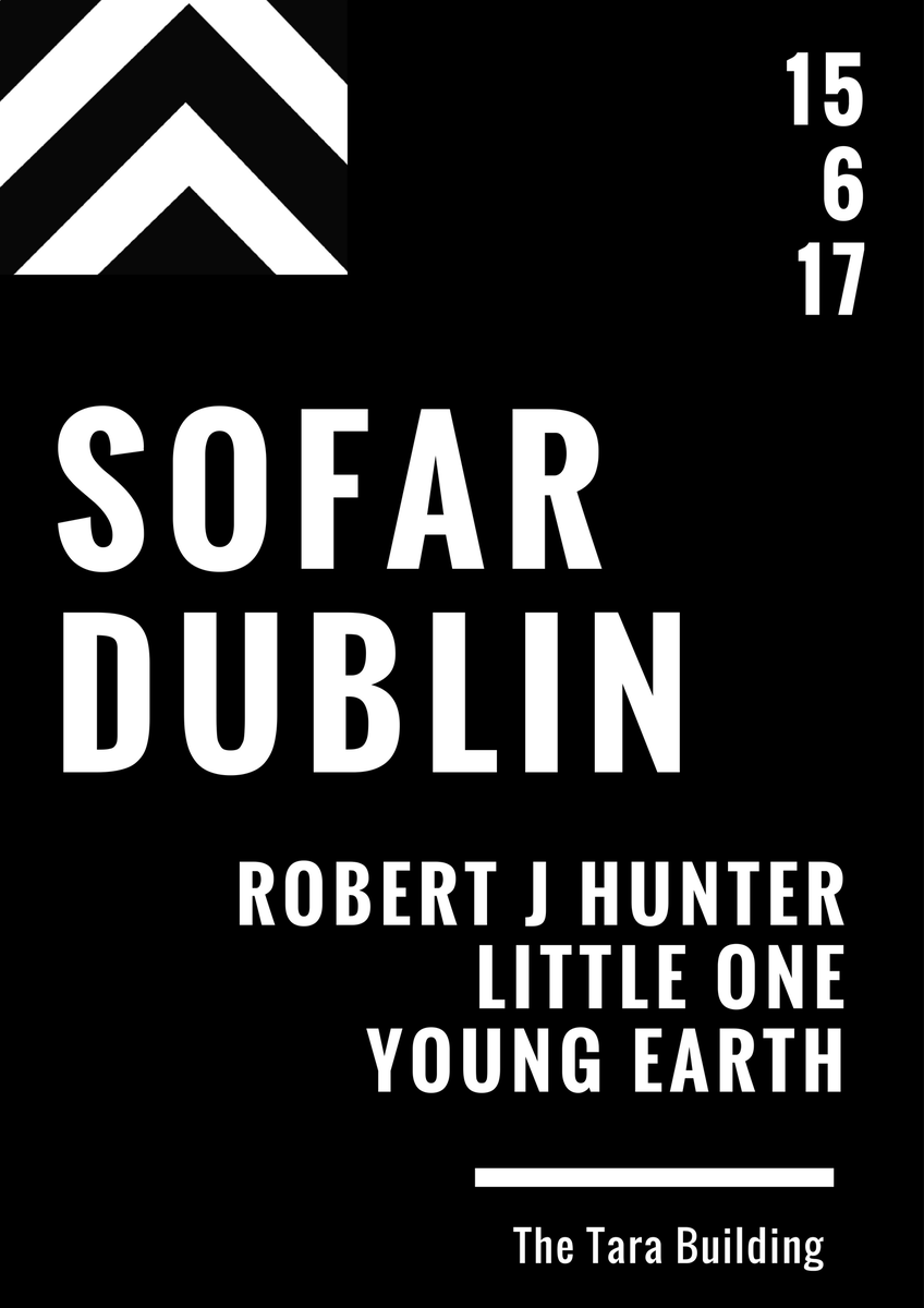 SofarDublin's tweet photo. . @RJHunterMusic | @youngearthmusic | Little One at #SofarDublin in @thetarabuilding June 15th. https://t.co/w30EISbaR8 https://t.co/RkoMJPElGr