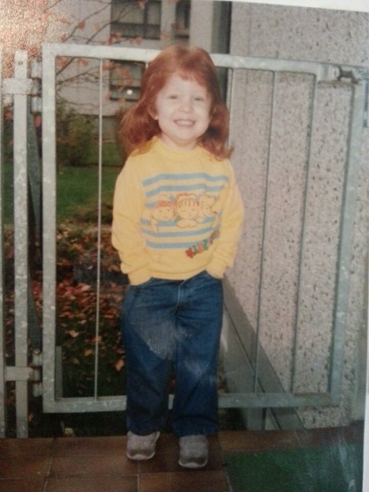 RhosgobelASMR's tweet photo. Throwback😊 These are both in Germany, the first one is me made up for Octoberfest🎃#littleginger #throwback #mydadtoo https://t.co/sqZ8fdo5hf