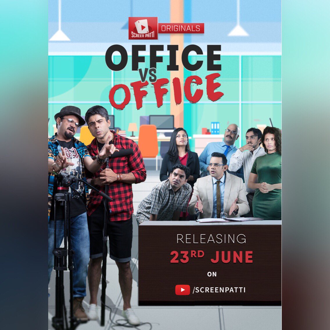 Presenting Screen Patti's First Web Series 'Office vs Office'. First Episode releases on 23rd June