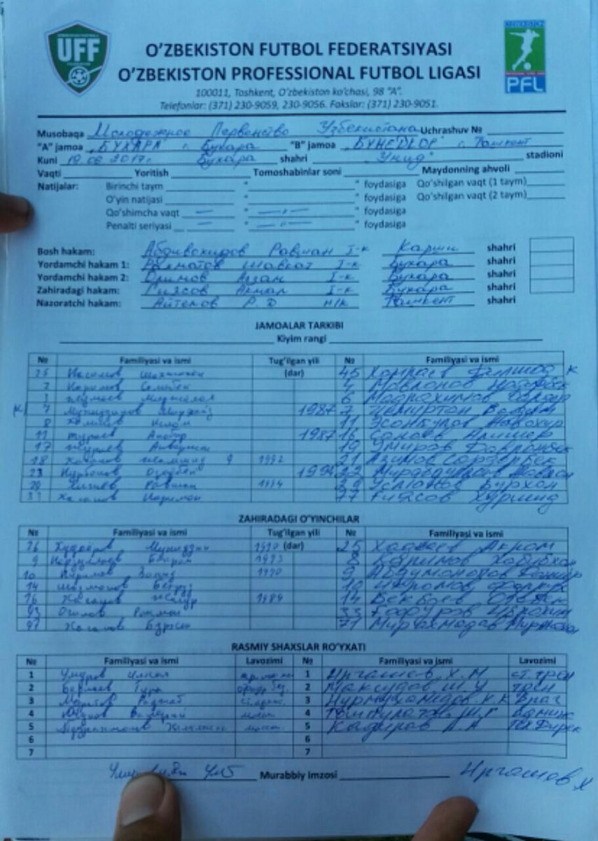 PFC BUKHARA (@pfkbuxoro) on Twitter photo 