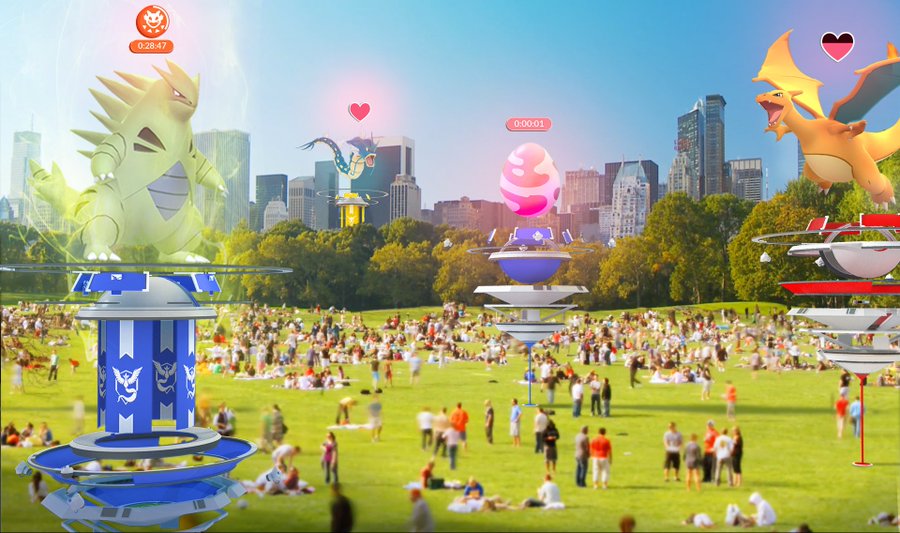 ポケモンgo ジムはまだ準備中です 表示はどうして について