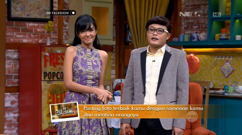 NETCLBI's tweet photo. Kuis Twitter malam ini: Posting foto terbaik kamu dengan someone kamu dan mention orangnya. Mention ke @Ini_Talkshow dgn hashtag #ITSterbaik https://t.co/zoDMDWFluz