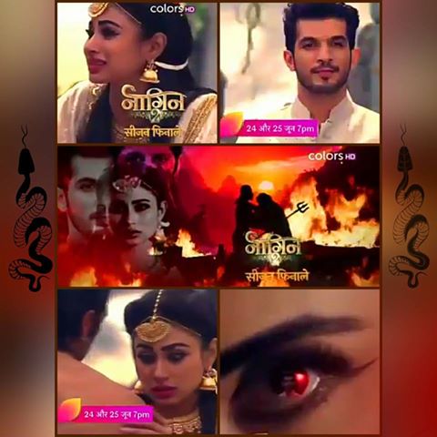 Colorstv12's tweet image. #Promoupdate of #Naagin2 season finale