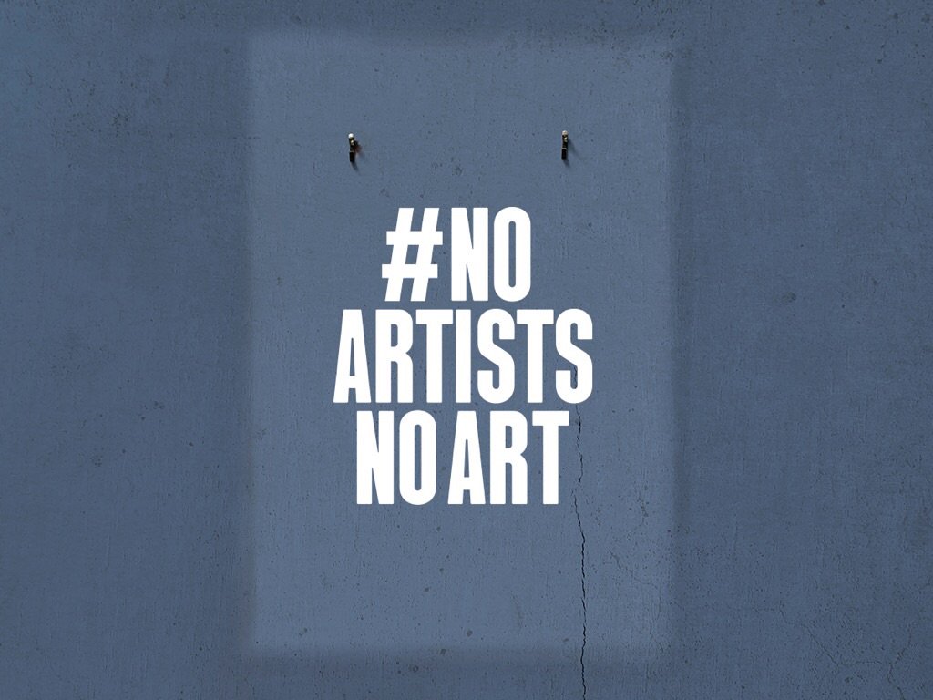 MelanieCmusic's tweet photo. Our friends @lightsofsoho launch the #NoArtistsNoArt campaign today. Please retweet, share and get involved https://t.co/0mmqCHb0ui https://t.co/e8guKGtmOm