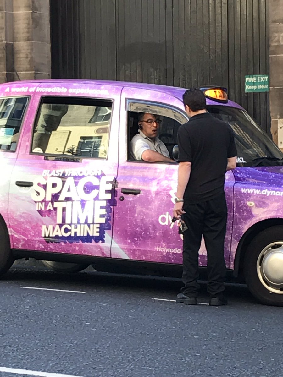 pjmyers86's tweet photo. Breaking News! Big Sam left Palace to take up a new career.....as a cabbie in Edinburgh! #CPFC #cpfcfamily https://t.co/XEg0gUgOed