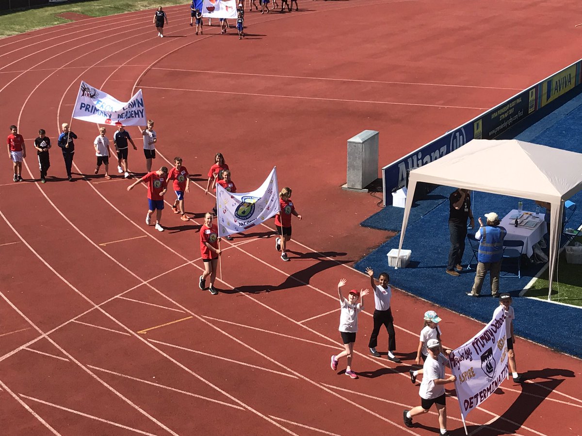 Pebsham are in the opening ceremony!!! #TKATfamily #tkatgames