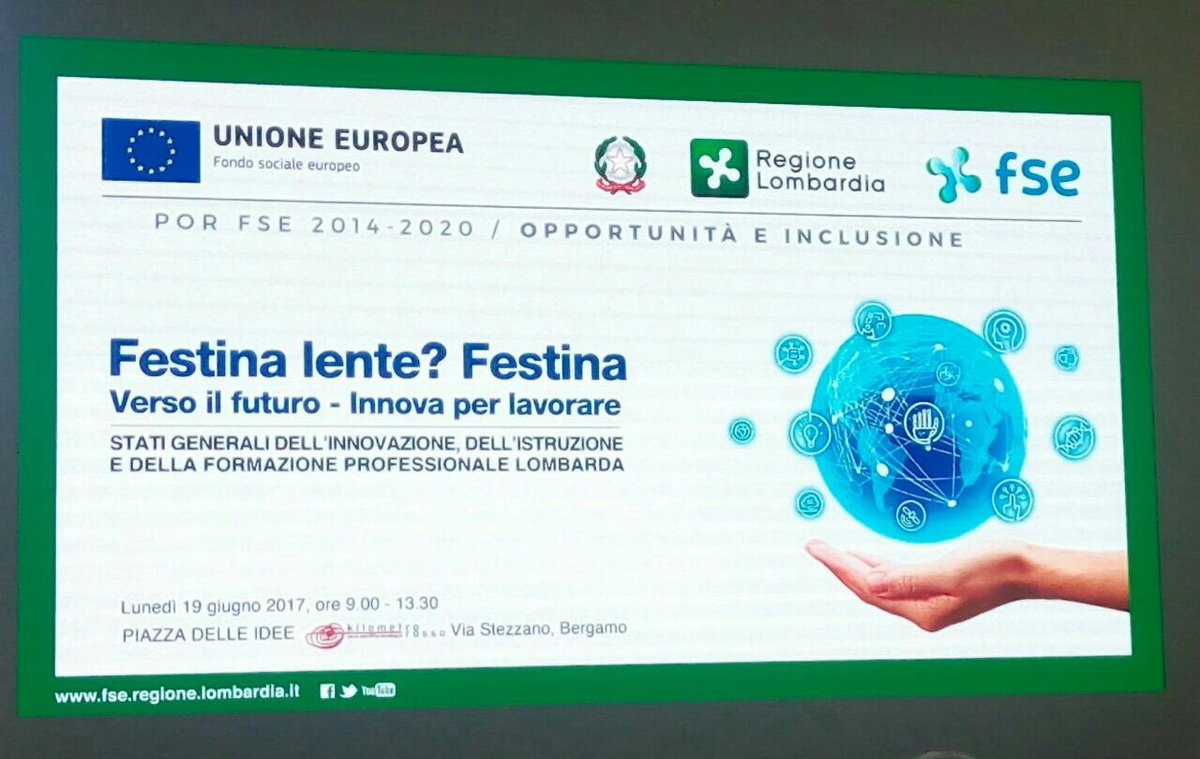 Alberto_Girardi's tweet photo. Le competenze per il futuro e per le sfide delle imprese  agli #StatiGenerali dell'#Innovazione di @LombardiaOnLine https://t.co/nDfyUU8YbX