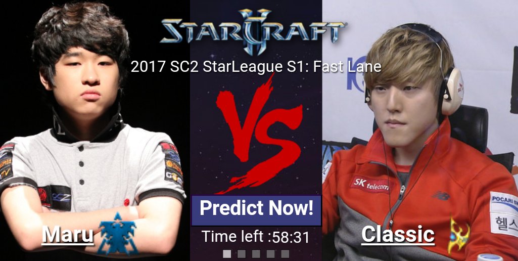 GGPredict_FR's tweet photo. La #StarLeague SC2 débute bientôt . Concours de pronostics  https://t.co/E3Pp5GGtC6 https://t.co/W2gT5nDUFe