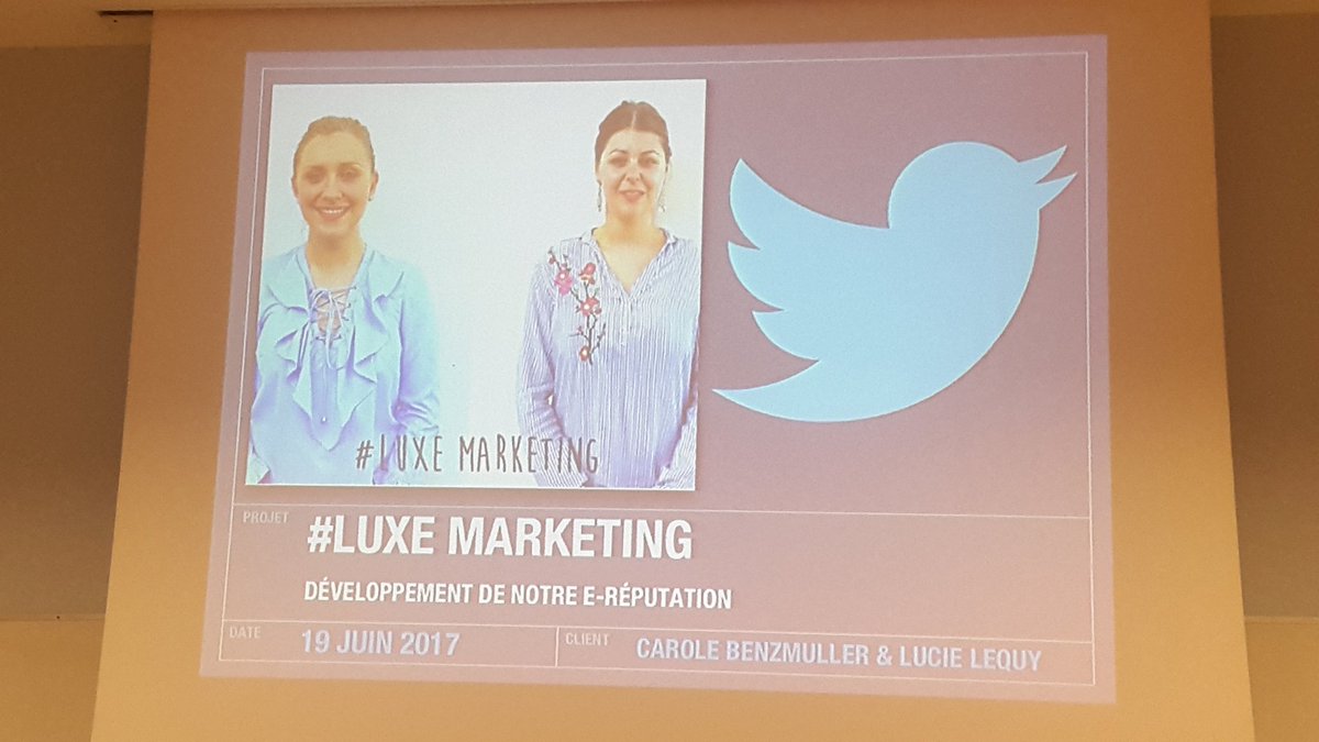 MartineFournie8's tweet photo. Le #luxe français toujours aussi prospère! Échanges autour du # Marketing du luxe à #digicampus 2017 @LeCnamGE https://t.co/NjG4OiPvjf