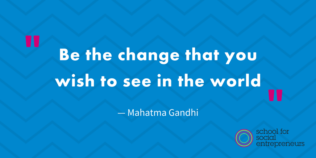 Social Entrepreneurs see a problem in the world and build something to fix it #SocEnt #SocImp #MondayMotivation