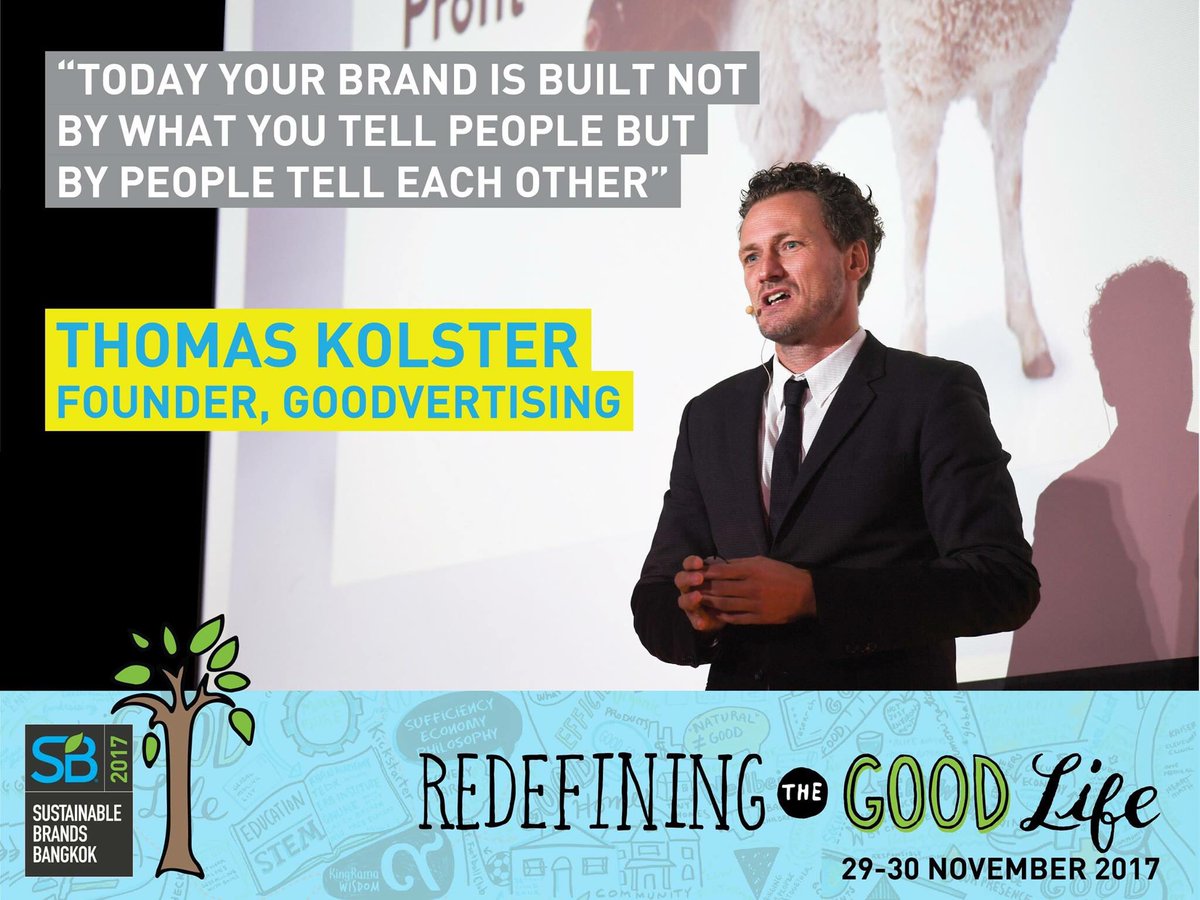 SBBANGKOK's tweet photo. Meets up with Thomas Kolster founder of goodvertising @SBBANGKOK #SB #RedefiningtheGoodLife #SB17Bangkok https://t.co/nHo0wTt7aQ