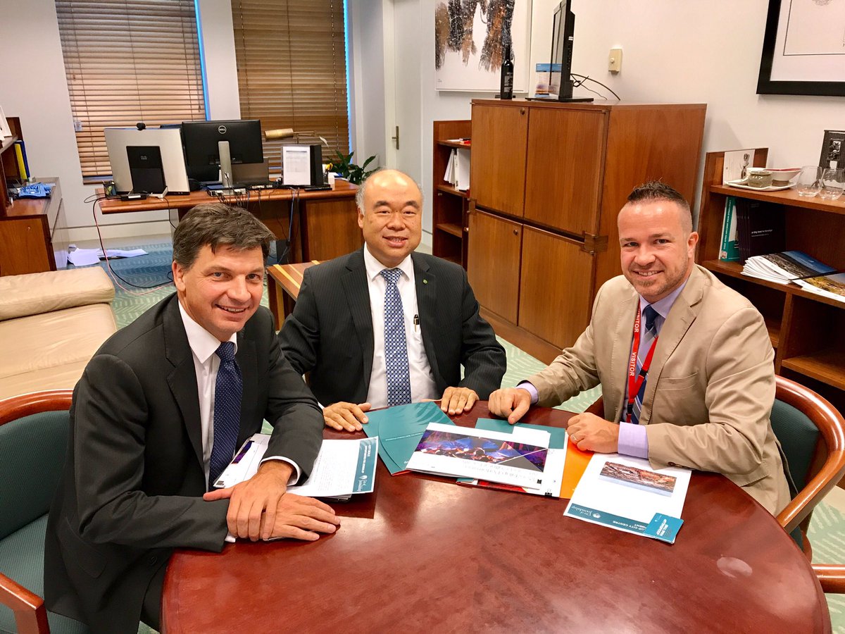 IanGoodenoughMP's tweet photo. Discussing new developments for Joondalup with Mayor Troy Pickard and Asst Minister for Cities &amp; Digital Transformation Hon Angus Taylor MP. https://t.co/Wc57GFF1cG