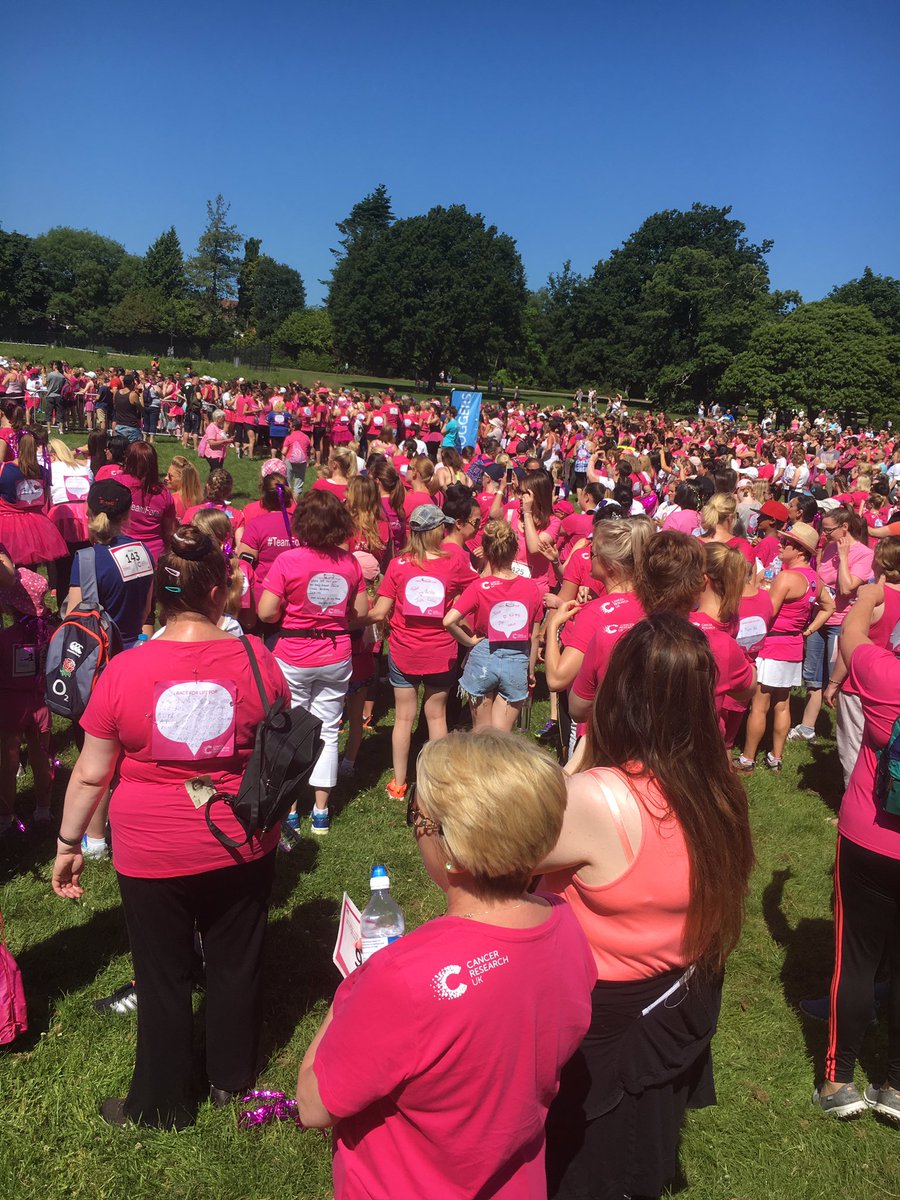 My Hall Green Honeys!! Raceforlife done yesterday!! In the sun, great day, all a bit red and glowing from the ☀️☀️<a href="/Brooks3240/">John Brooks</a>