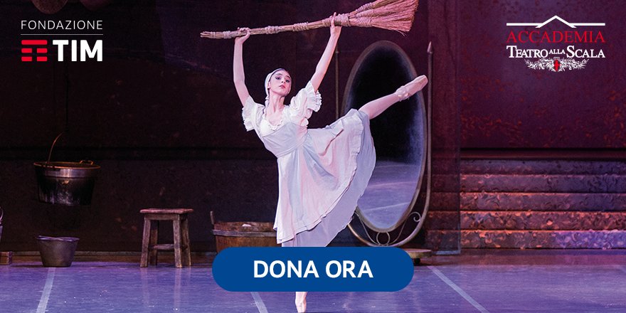 Conosci un modo per esaudire i #sogni? Noi si, si chiama #TalentiOnStage. DONA ORA. <a href="/accademiascala/">Accademia Scala</a> #WithYouWeDo. bit.ly/TalentiOnStage…