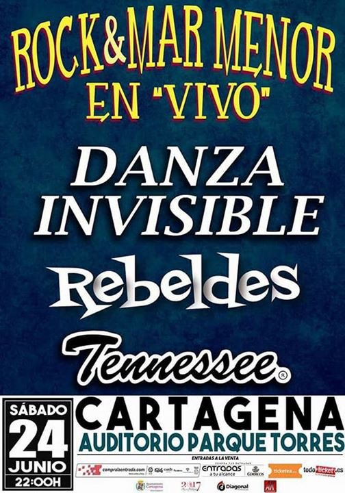 Rock &amp; Mar Menor en Auditorio Parque Torres - 24 junio