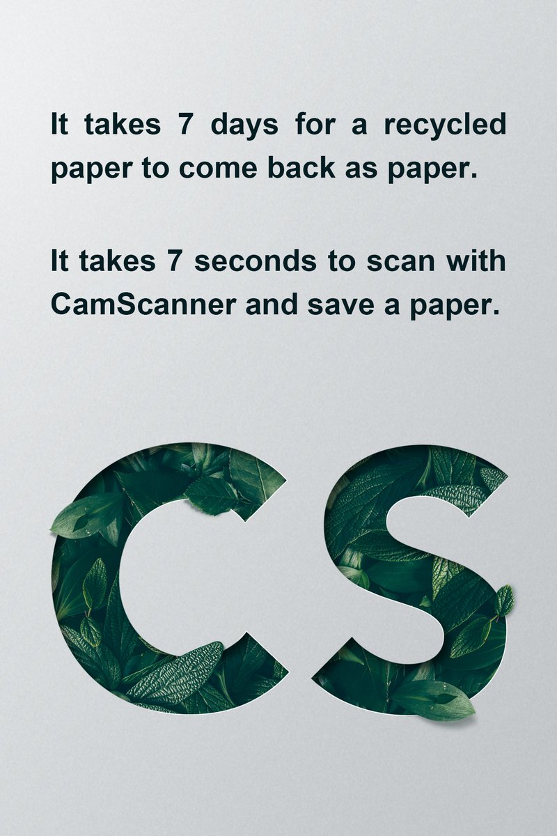 CamScanner's tweet photo. Celebrate World Recycle Week by scanning with Camscanner and saving papers!!! #gopaperless #environmentallyfriendly #worldrecycleweek https://t.co/um3uZWTyDF