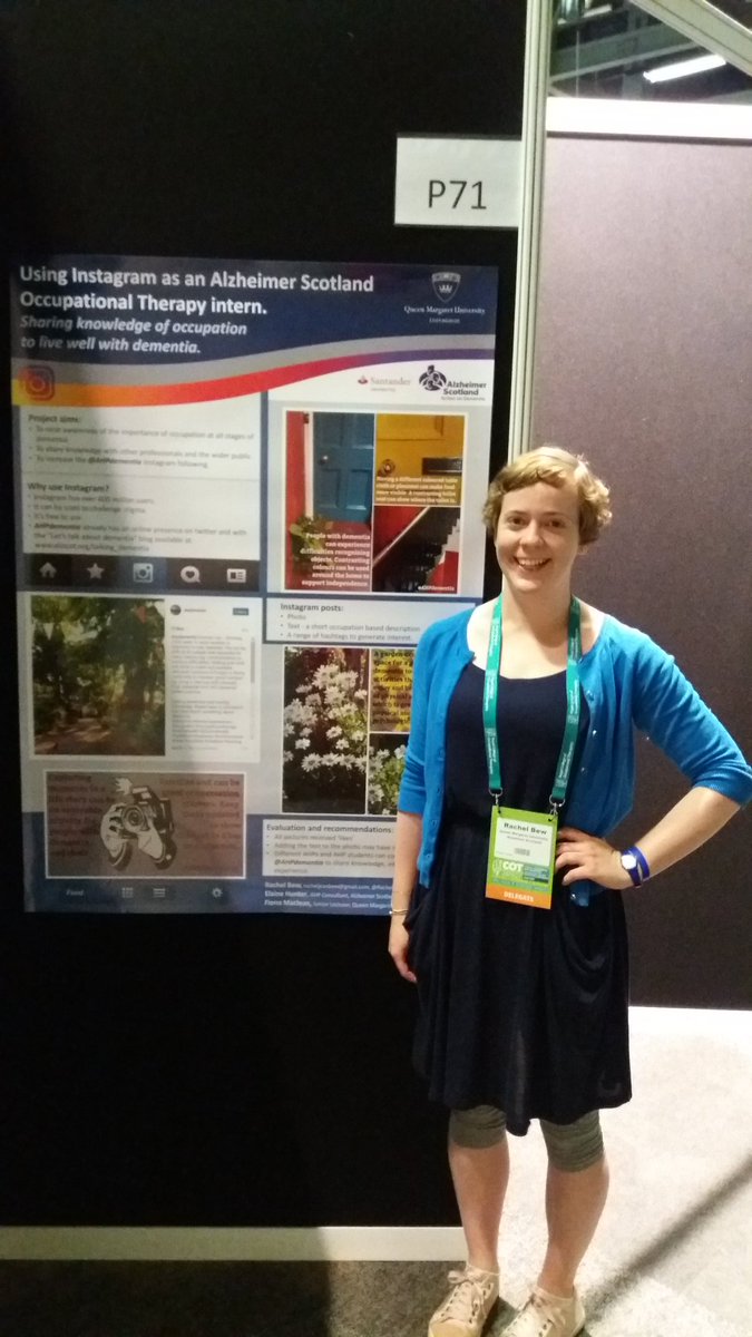 RachelB_OT's tweet photo. Poster ready! Come to stand 71 to learn about #otintern projects with @alzscot ! #COT2017 https://t.co/TYgUJvtVkU